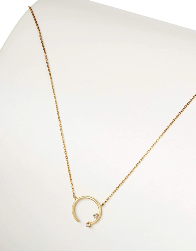 Luna Rae - Solid Gold - Eclipse Necklace