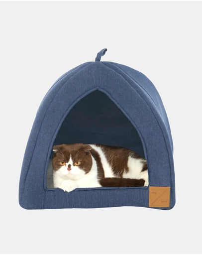 Mog & Bone - Cat Igloo - Blue Denim