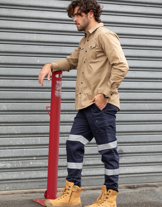 UNIT Workwear - UNIT Mens Long Sleeve Task Work Drill Shirt