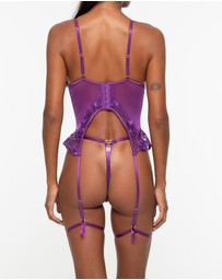 One Empire - Beatriz Purple Bodysuit