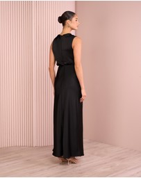 Azzurielle - Deedee Blouson Maxi Dress
