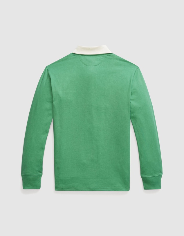 Polo Ralph Lauren - Logo-Applique Cotton Jersey Rugby Shirt - ICONIC EXCLUSIVE - Teens