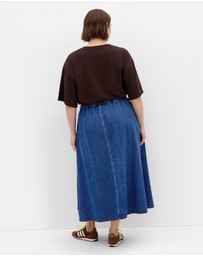 City Chic - Karina Denim Skirt