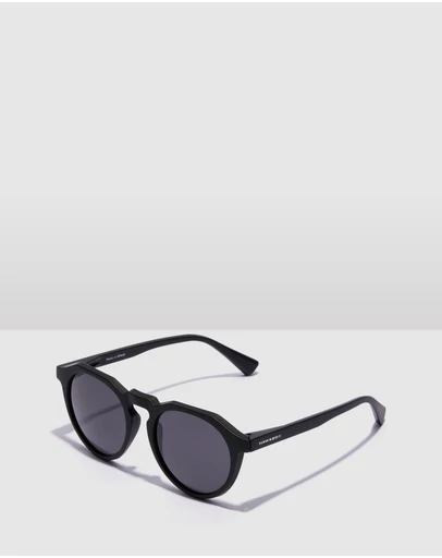 Hawkers Co - Polarized Black Black Warwick Raw Sunglasses for Men and Women UV400