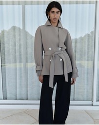 Elka Collective - Selena Cropped Trench Coat