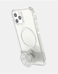 PopSockets - POPCASE MagSafe iPhone 12/12 Pro Protective Phone Case & Phone Grip Holder