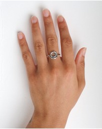 HOUSE OF SLANI - Organic Spiral Silver Ring