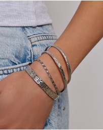 Arms Of Eve - Helios Silver Cuff Bracelet
