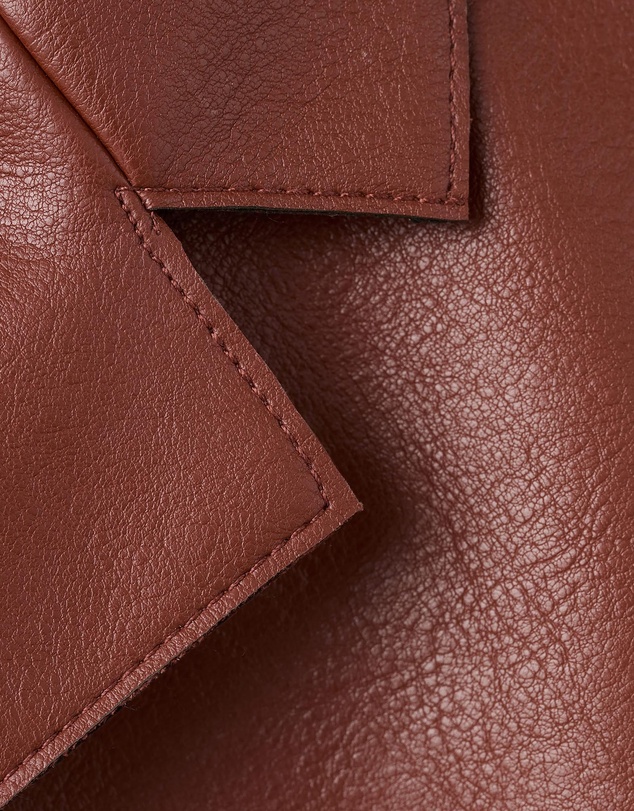 M.N.G - Faux-Leather Jacket With Pockets