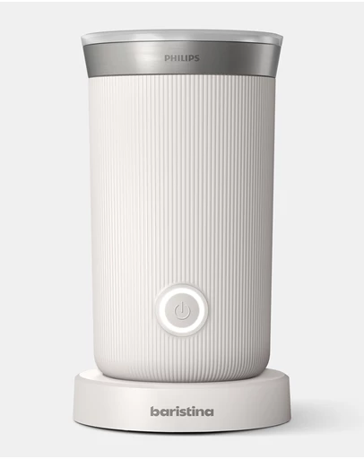 Philips - Baristina Milk Frother Cloud White