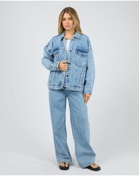 All About Eve - Blair Denim Jacket Light Blue