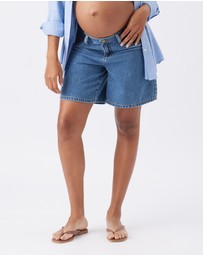 Ripe Maternity - Dion Denim Short