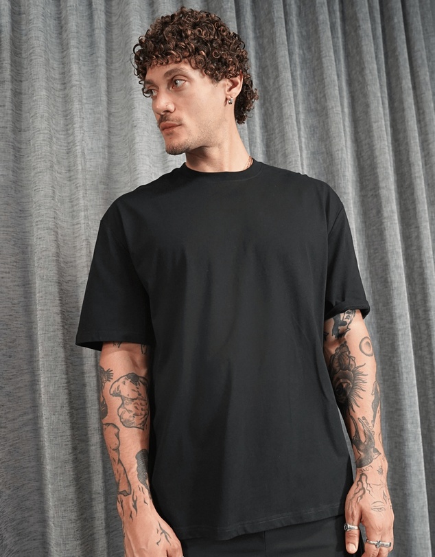 Provence - Basic T-Shirt Black