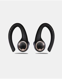 Friendie - AIR Active 2.0 Black and Rose Gold Sport Earbud (True Wireless In Ear Headphones)
