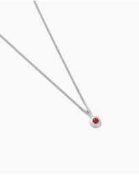 Kirstin Ash - Birthstone Necklace July Ruby