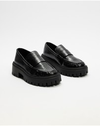 TOPSHOP - Cecil Chunky Cleated Sole Loafers