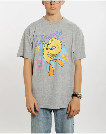 Vintage by The Real Deal - Pre Loved - 1997 Looney Tunes 'Tweety' Tee