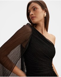 Forever New - Samara One Shoulder Plisse Maxi Dress