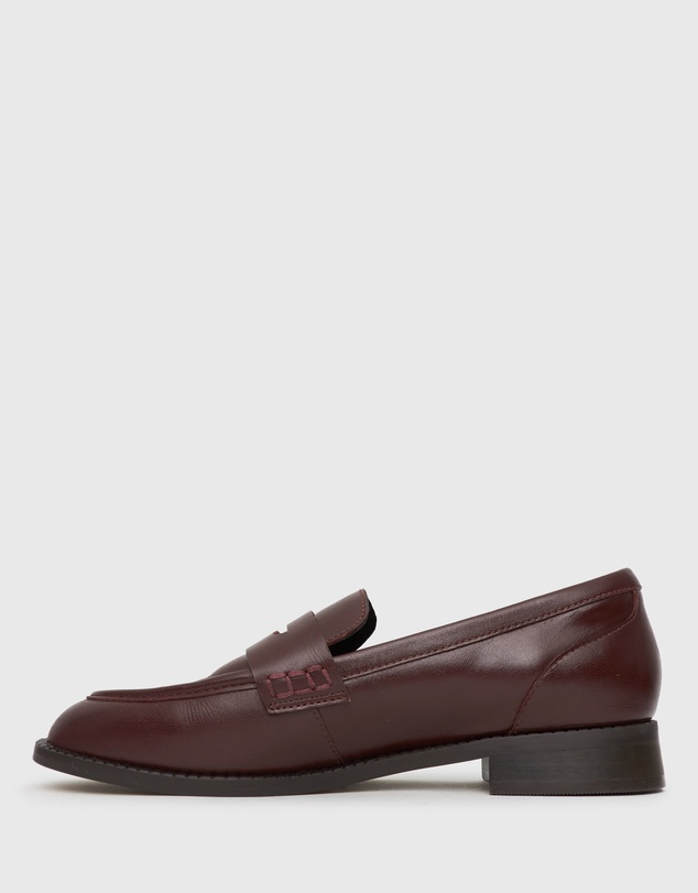 Airflex - Cassie Leather Penny Loafers