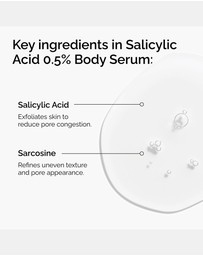 The Ordinary - Salicylic Acid 0.5% Body Serum