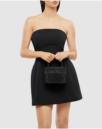 Olga Berg - Beckie Zip Top Crystal Bag