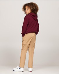 Tommy Hilfiger - Cargo Pull On Cotton Pants - Kids