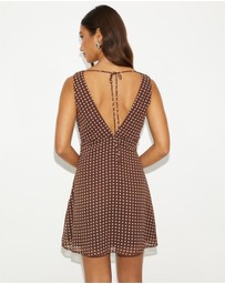 Dazie - Lottie Polka Dot Mini Dress