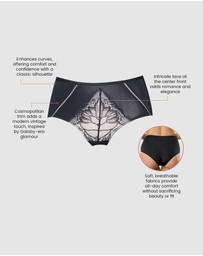 Parfait - Charlene High Waist Brief With Lace