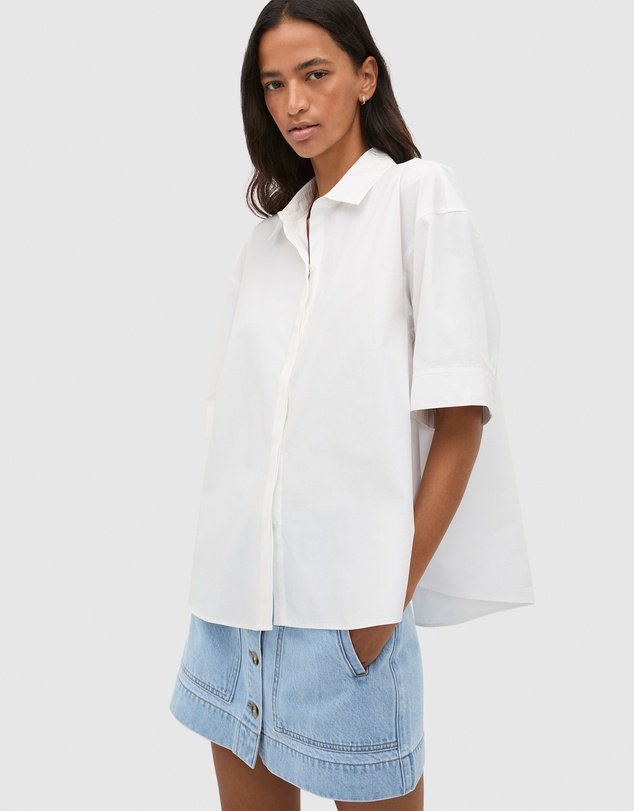Seed Heritage - Poplin Pleat Detail Shirt
