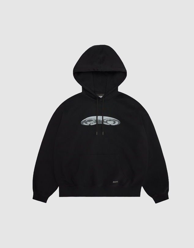 RAINS - Women's Classic Hoodie Splash 3D Black