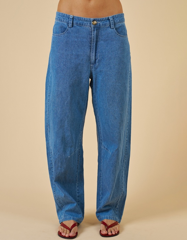 CAMIXA - Aosta Linen Barrel Pants
