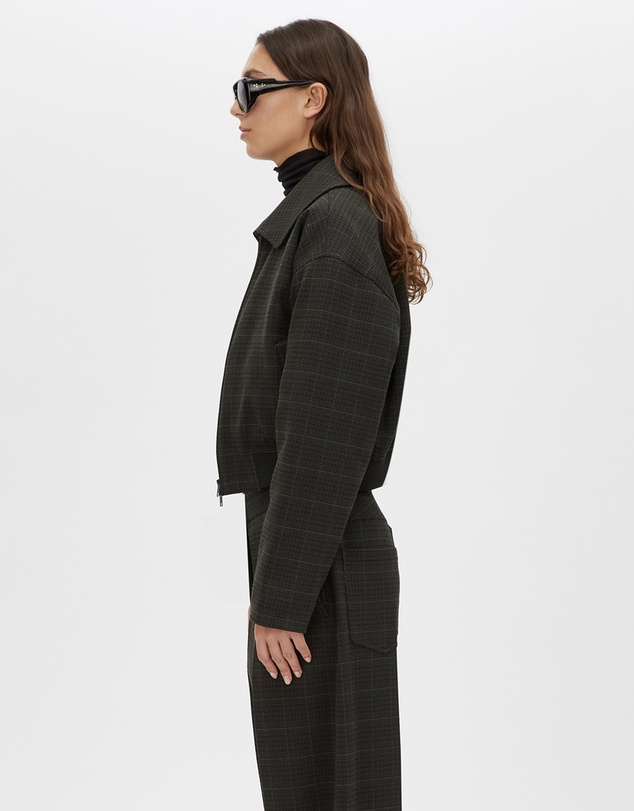 C&M CAMILLA AND MARC - Casio Cropped Bomber Jacket