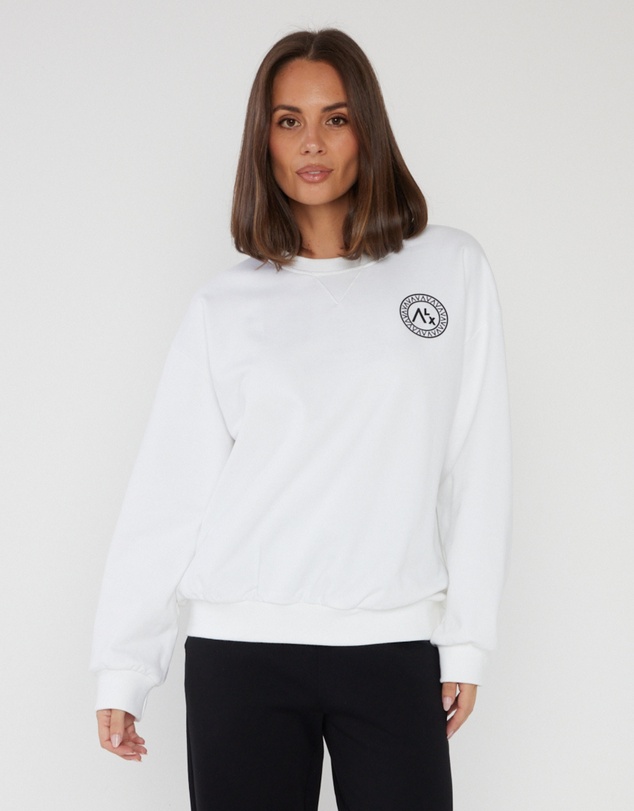 ALEXANDRA - Onda Jumper White