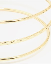 Lovisa - Gold Plated Textured Wrap Arm Cuff