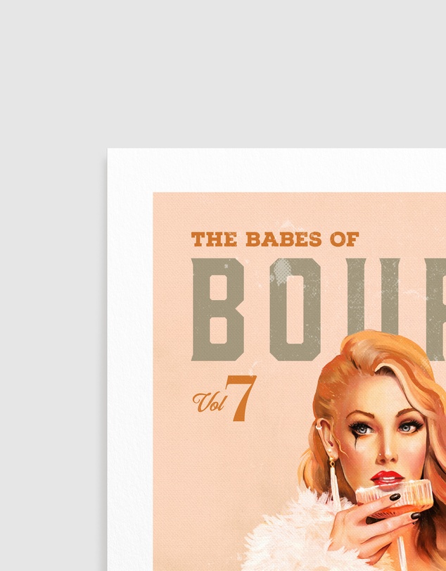 Olive et Oriel - Babes Of Bourbon Vol 7 by The Whiskey Ginger Art Print