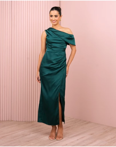 Azzurielle - Clodia Satin Dress