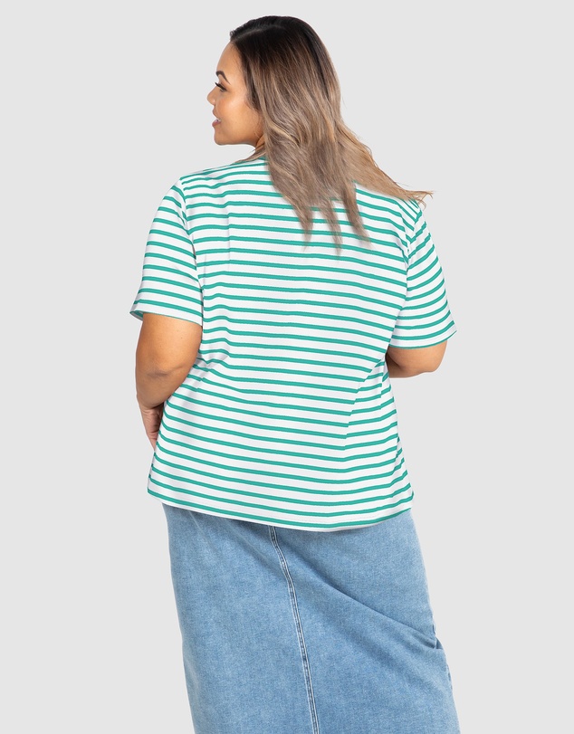 Love Your Wardrobe - Cassie Stripe Tee
