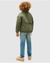 Tommy Hilfiger - Colourblock Fleece-Lined Windbreaker - Teens