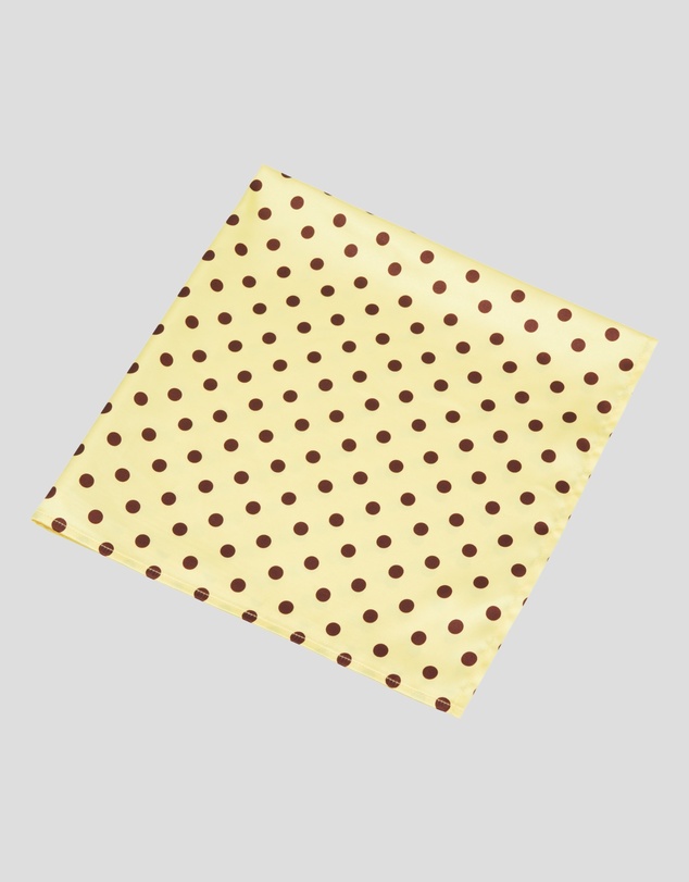 Vacay Swimwear - Havana Head Scarf Yellow Polka
