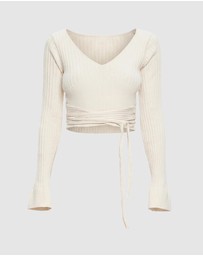 KIVARI - Daphne Rib Knit Top