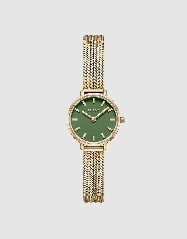 Breda - Beverly Tethered Gold and Metal Bracelet Watch, 25MM