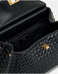 JW PEI - Lucia Classic Top Handle Woven Bag