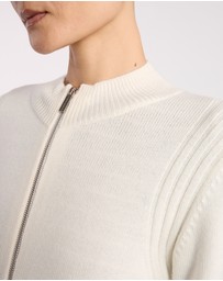 David Lawrence - Zip Thru Merino Cardi