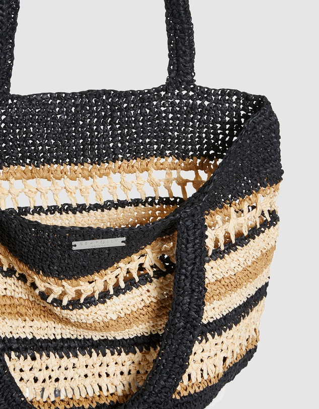 Seafolly - Woven Stripe Basket