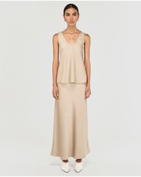 Staple the Label - Dusk Bias Maxi Skirt
