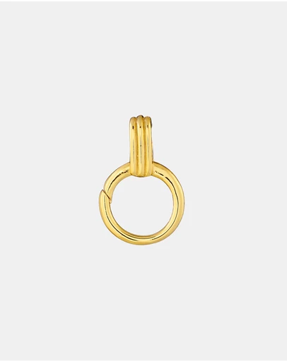 Zoe Olivia - 14K Gold Vermeil 3 Line Charm Carrier