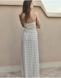 M.N.G - A-Line Polka-Dot Dress