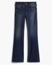 Desigual - Washed flared jeans