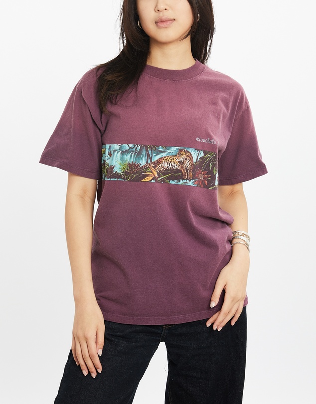 Vintage by The Real Deal - Pre Loved - Vintage Honolulu Zoo Wildlife Tee