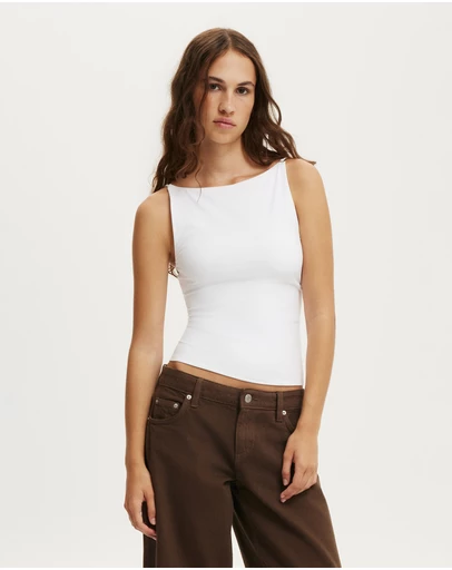 Cotton On - Hold Me High Neck Cami